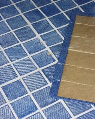 Bad ceramic tile installation job, Inspected by Showalter Property Consultants in Maryland 