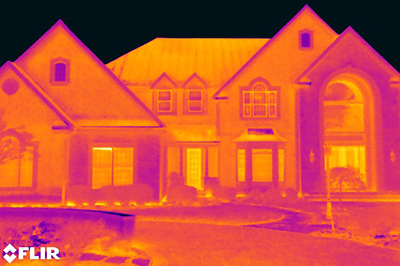 Flir Thermal building inspections Showalter Property Consultants Home Inspections Maryland