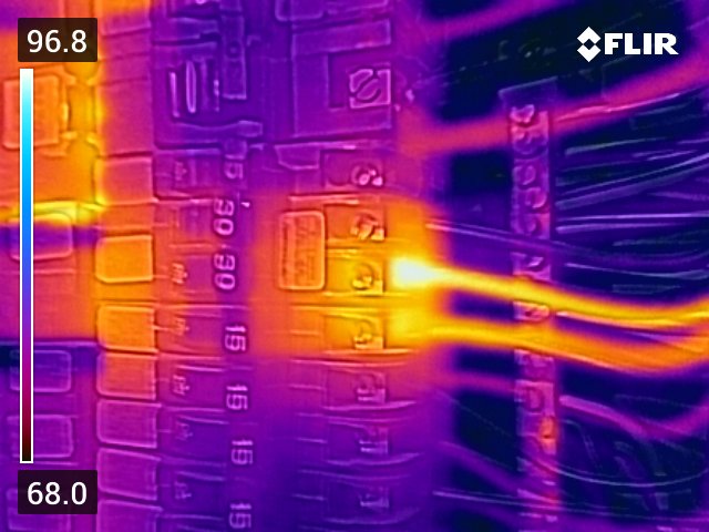 infrared home inspection photo